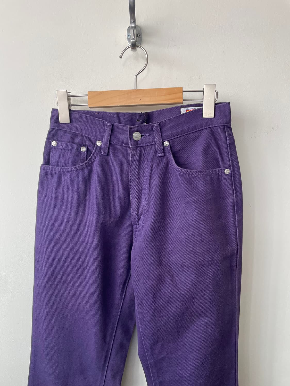 vintage semi boots cut cotton pants 상품이미지3