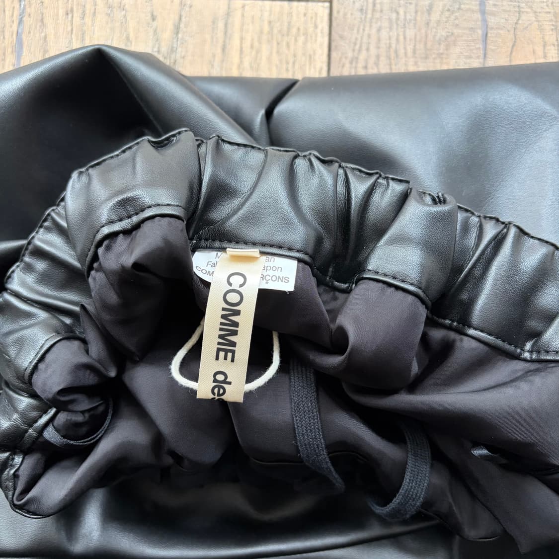 Synthetic Leather Layer Frill Skirt 상품이미지6