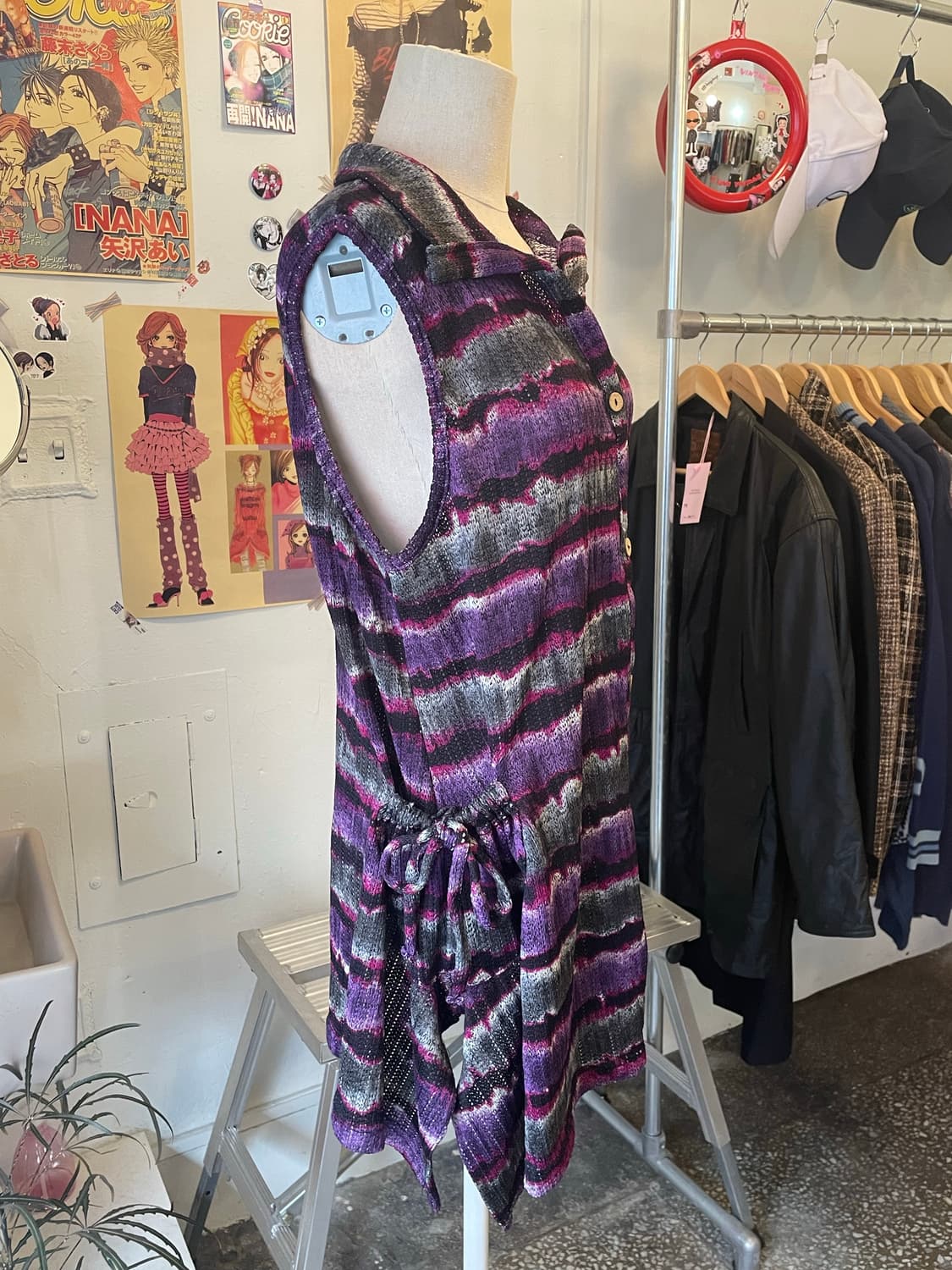 퍼플 셔링 레이어드 베스트 [무배] 상품이미지3