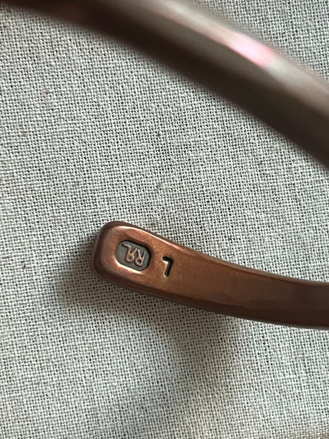 RRL cooper hammered bracelet  상품이미지4
