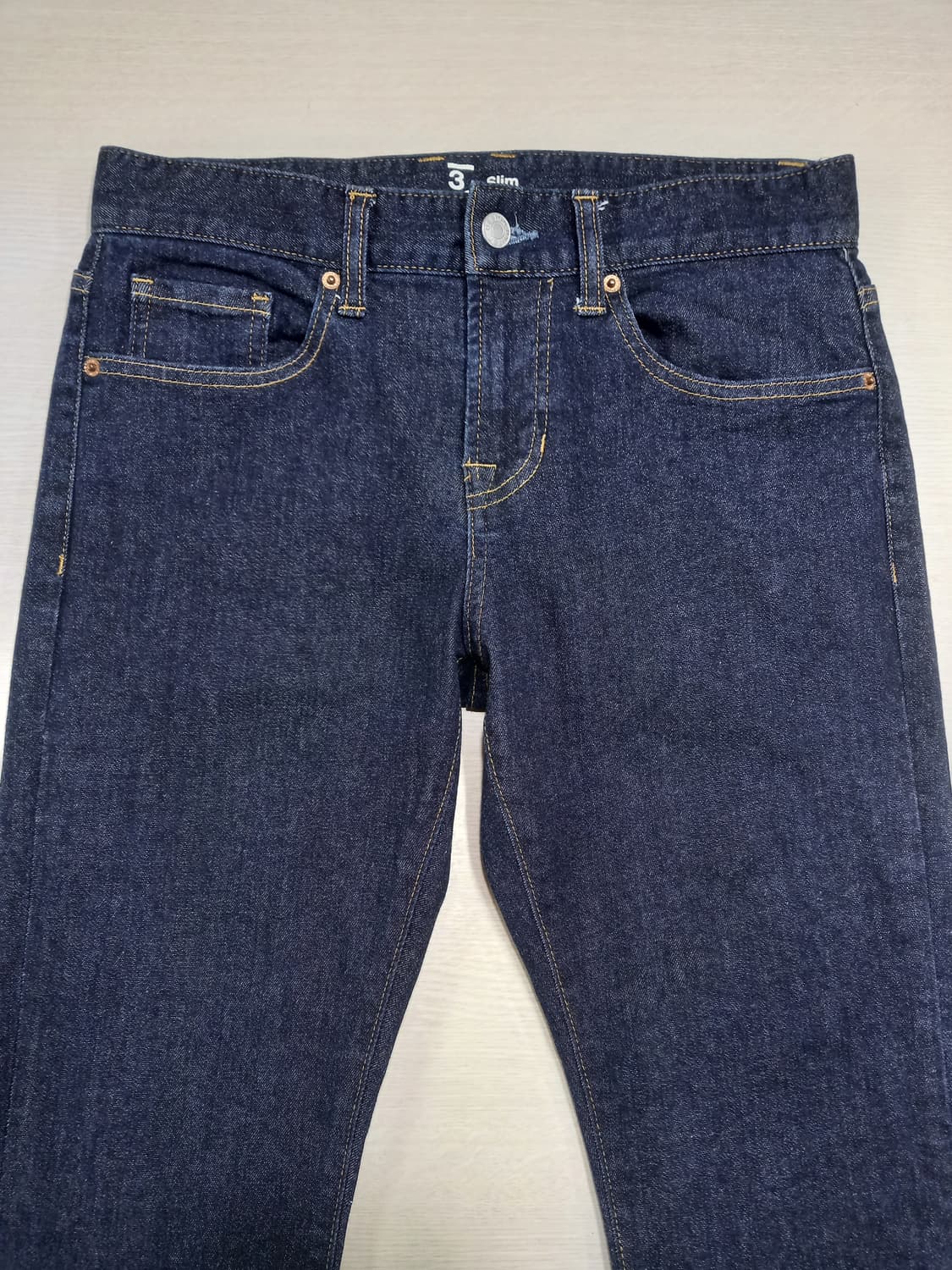 30 DESIGN UNITED 스판 슬림일자진 진청 30-173 상품이미지3