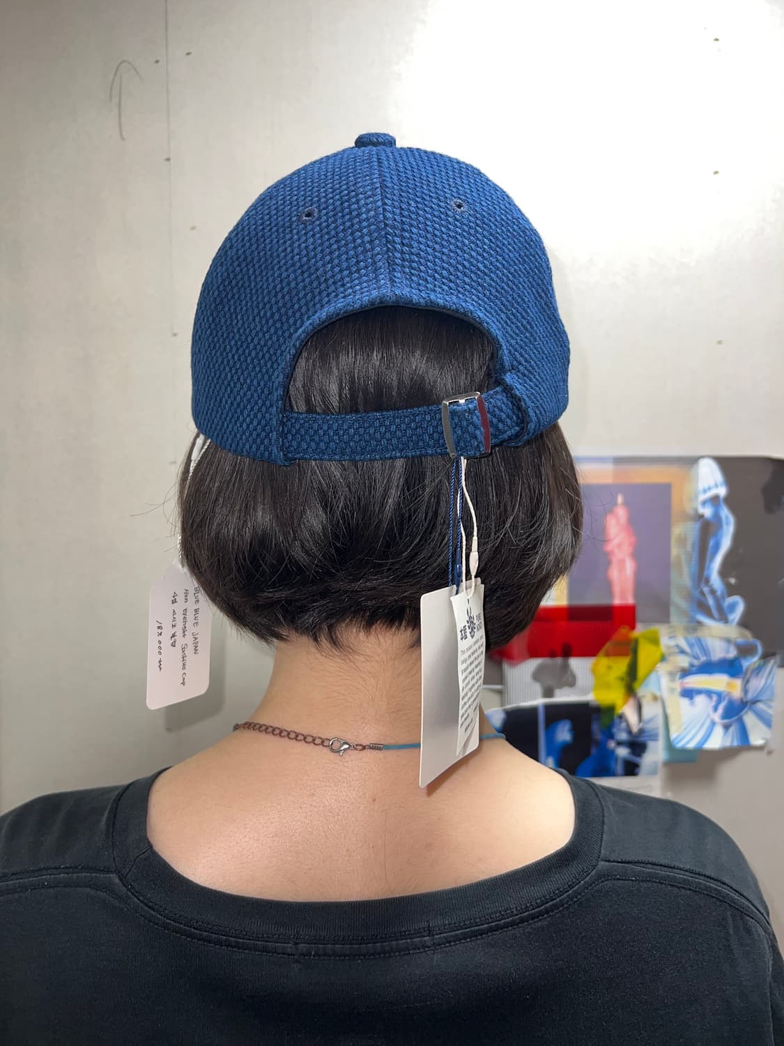 BlueblueJapan사시코 코튼 베이스볼 캡 상품이미지4