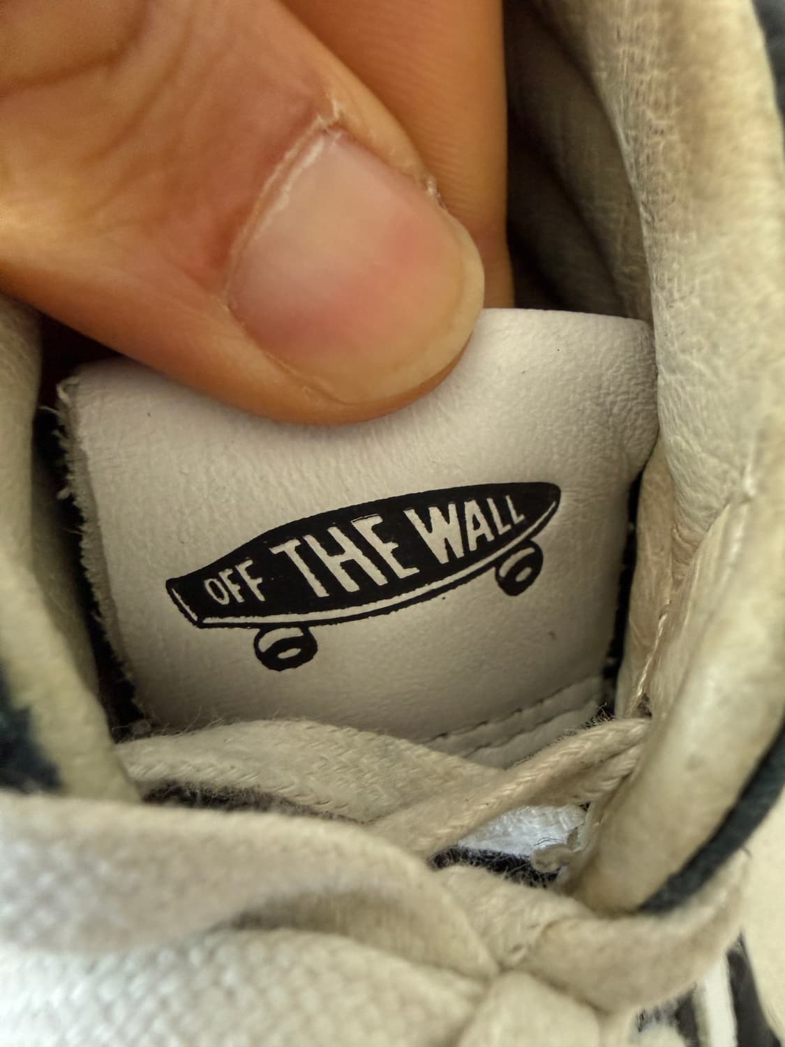 [US5.5, 225]반스(VANS) 레더 스케이트하이 상품이미지8