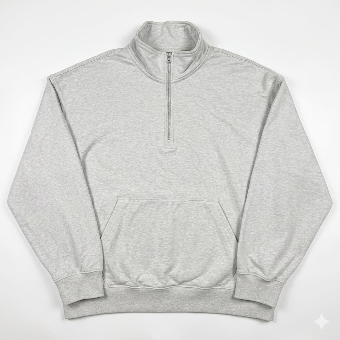 [2XL] melange master 멜란지마스터 스웻 반집업 상품이미지1