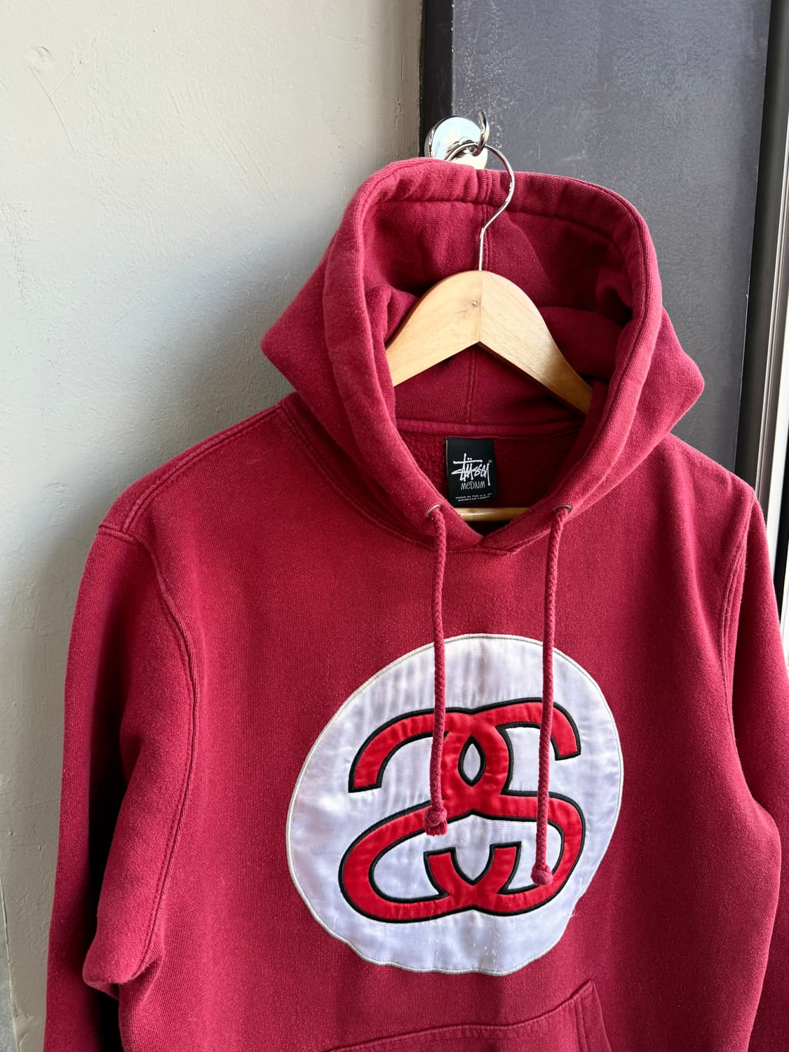 L/ 스투시 00s 아카이브 SS링크 기모 후드티 상품이미지3