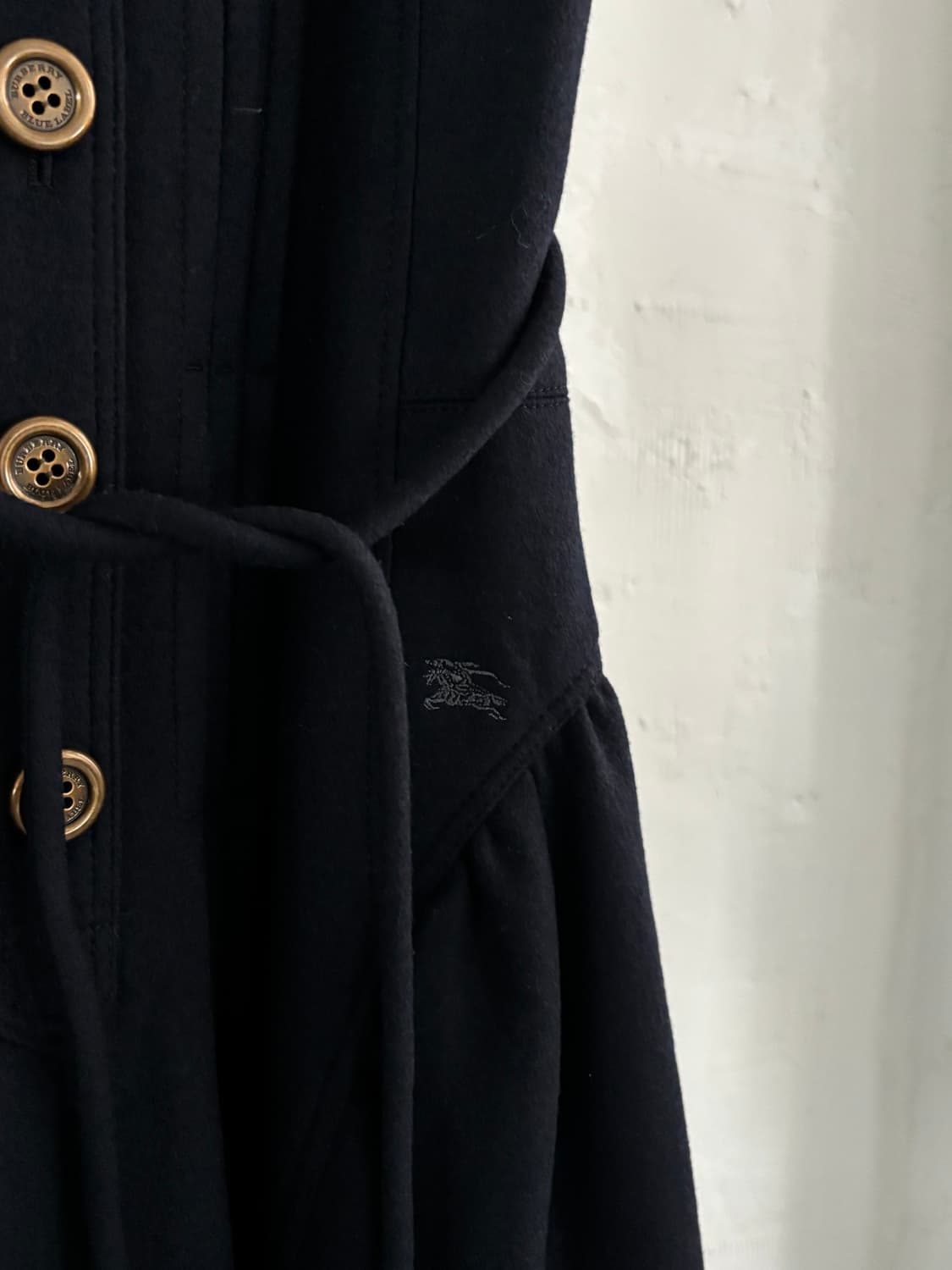 Burberry 버버리 블루라벨 네이비 버튼 원피스 상품이미지6