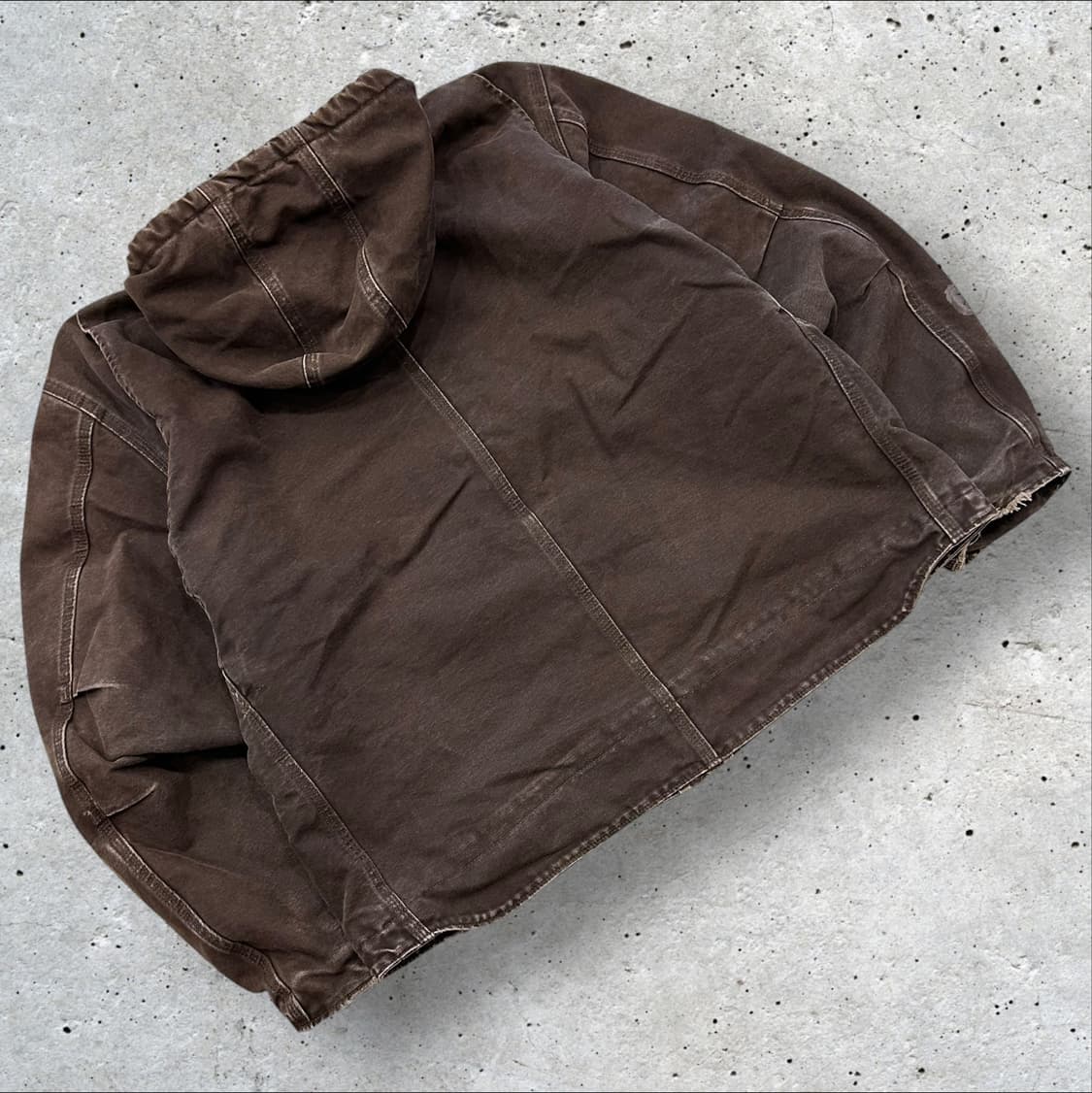 [2XL] 칼하트 시에라 J141 DKB 브라운 후드 워크 자켓 A730 상품이미지2