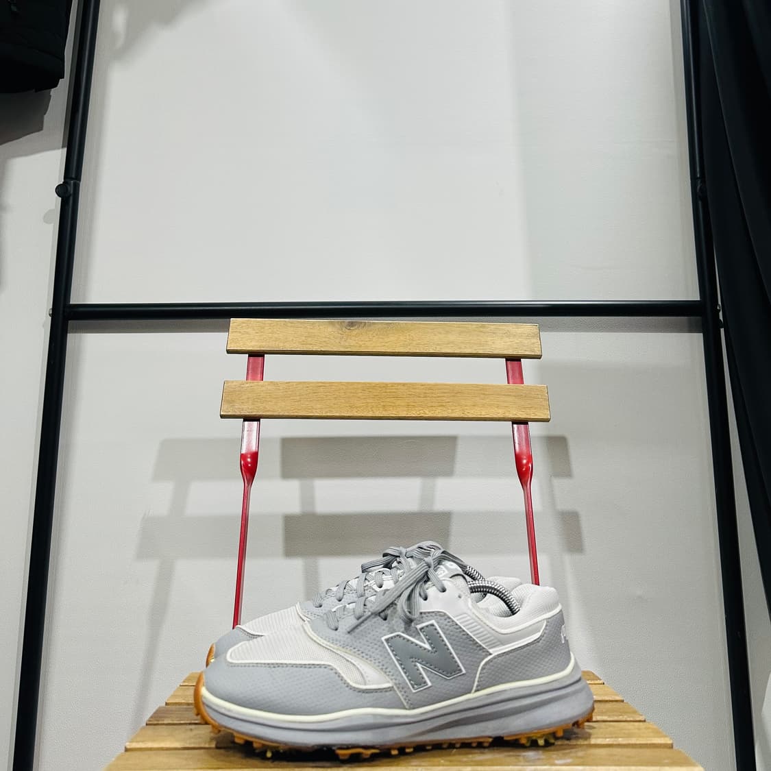 UK8) 뉴발란스X말본 골프화 남성 남자 골프화 997 그레이 상품이미지3