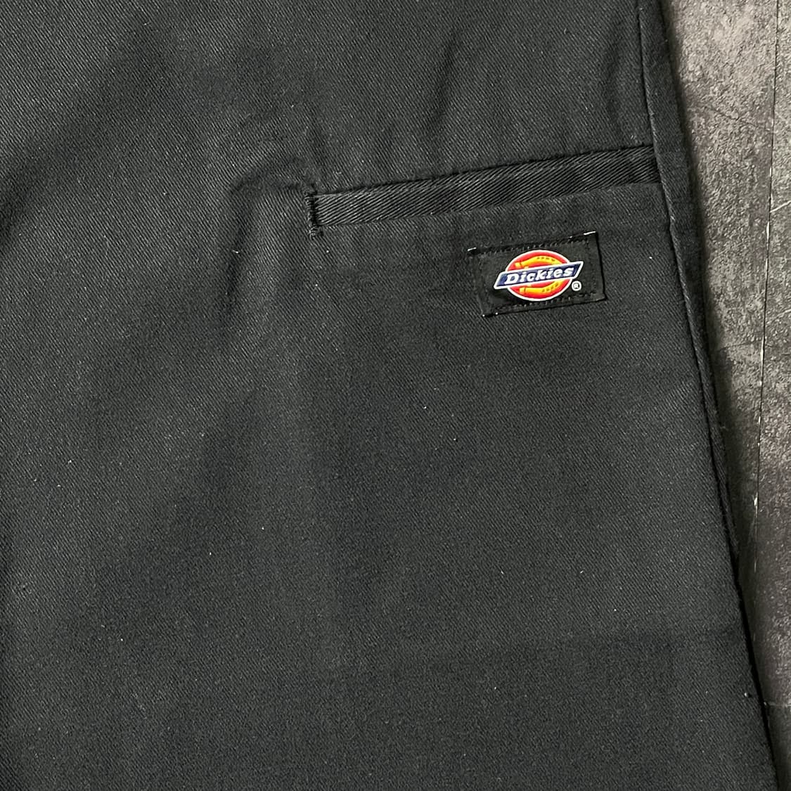 DICKIES 디키즈 빈티지 블랙 더블니 워크 팬츠 A00873 상품이미지9