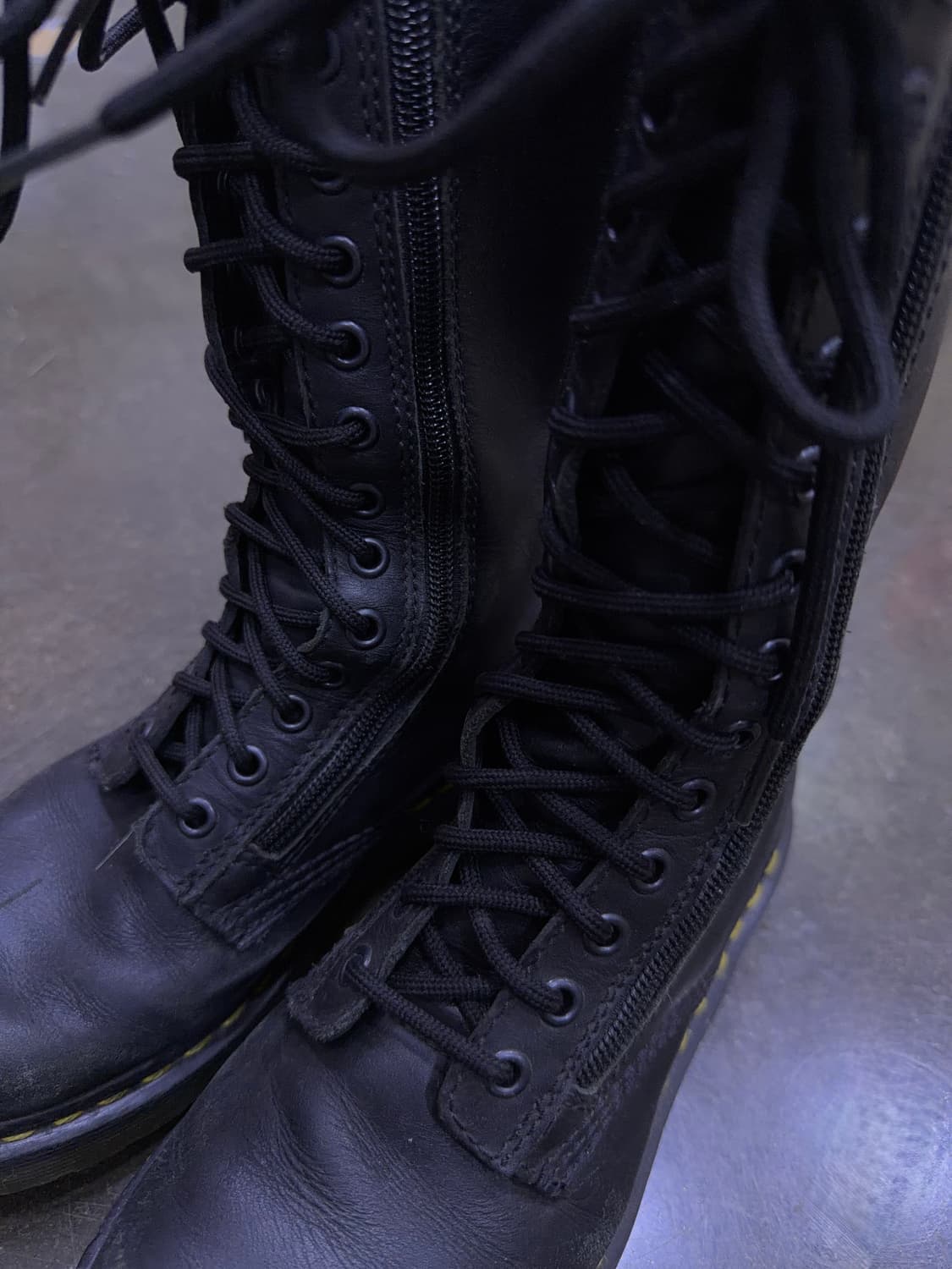 닥터마틴 5733 롱 부츠 14홀 더블 지퍼 워커 230 상품이미지4