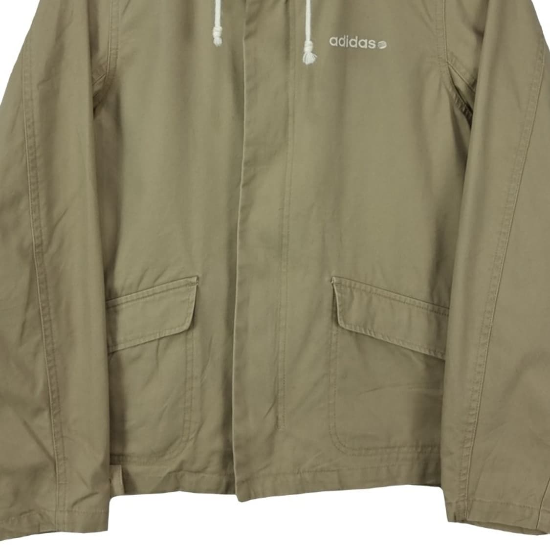 [아디다스] 코튼 후드 자켓 샌드 카키 M19504 상품이미지5