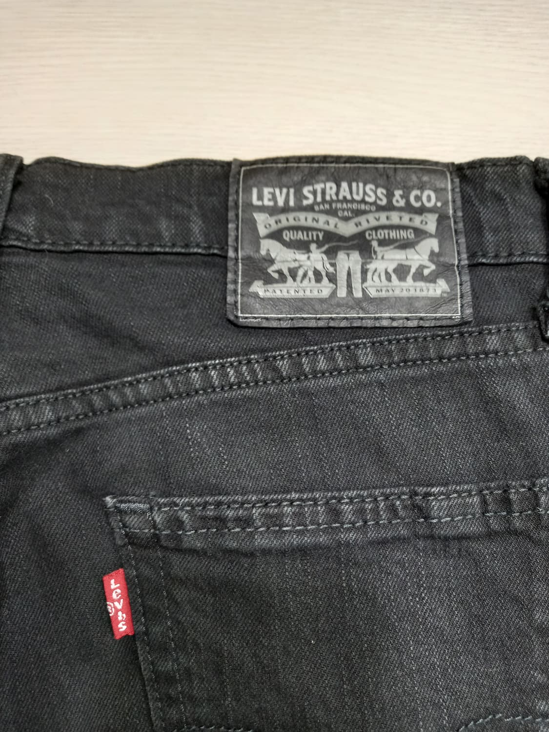 30 리바이스511 스판 슬림일자진 블랙 30-165 상품이미지5