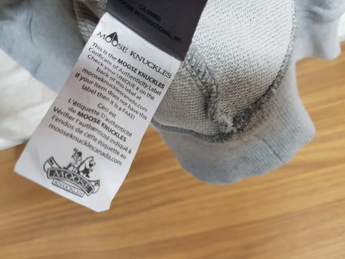 무스너클 맨투맨 티셔츠 남성110 XXL 상품이미지5