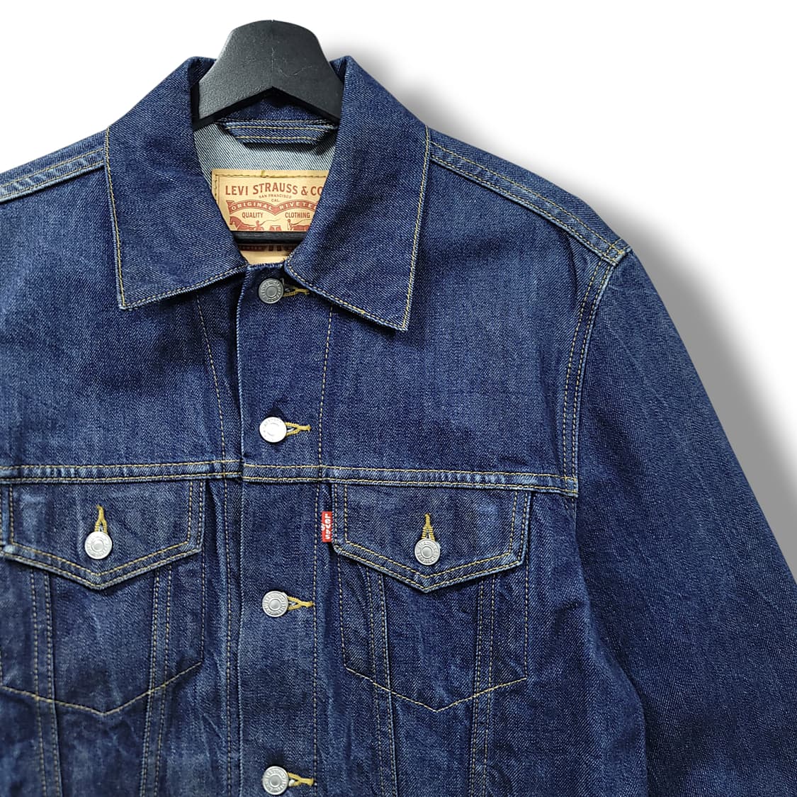 [95] 리바이스 진청 오리지널 데님 워싱 타입3 트러커 상품이미지3