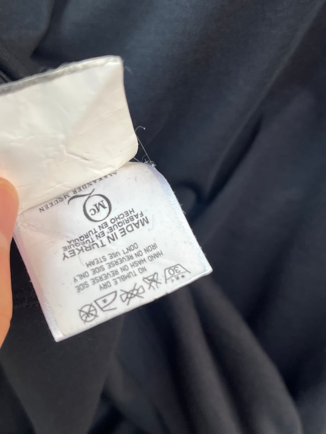 Alexander McQueen 브이넥 반팔티 S 상품이미지5