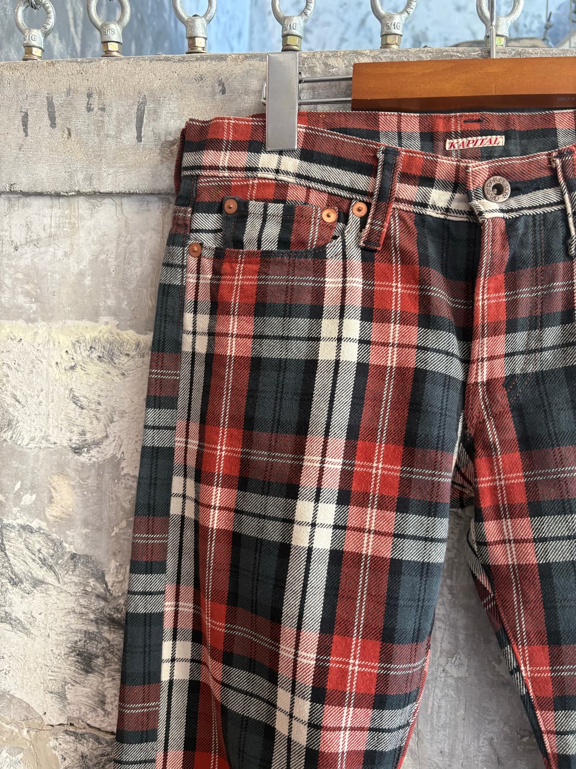 KAPITAL Plaid Pants 상품이미지2
