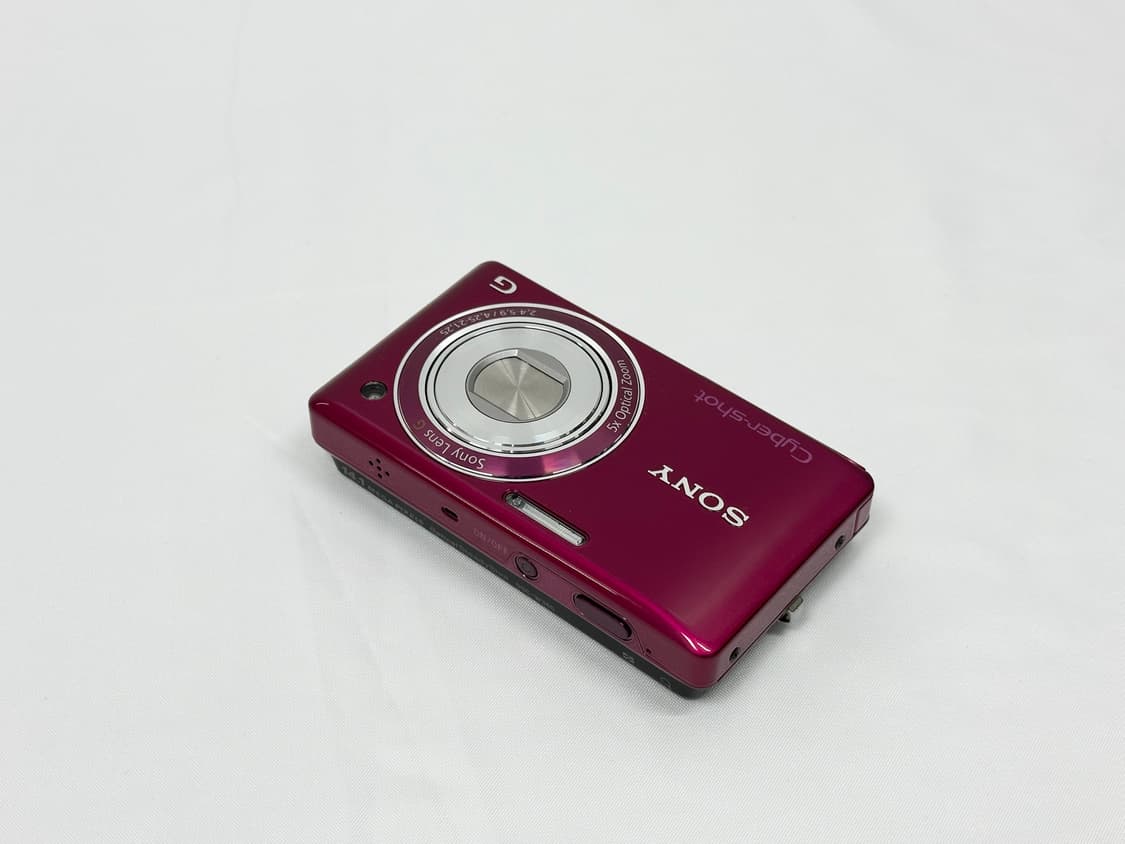 소니 빈티지 디카 사이버샷 DSC-W380 핫핑크 민트급 상품이미지4