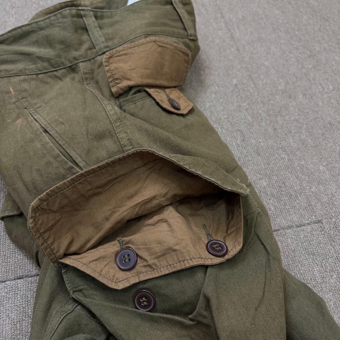 HOUSTON inc japan m-47 프랑스군 복각 빈티지 팬츠 상품이미지6