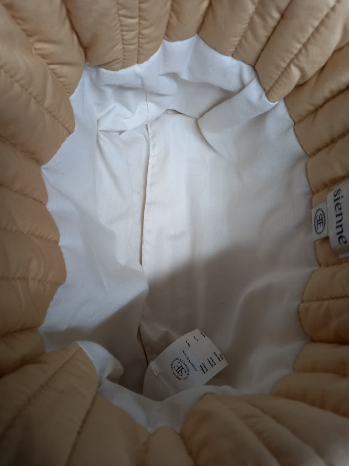 씨엔느 패딩 퀄팅 토트백 상품이미지6