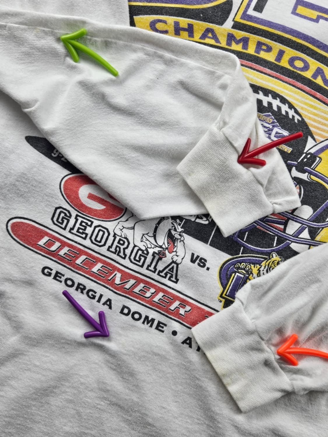 HANES 2005 SEC 챔피언쉽 롱슬리브 ( XL ) / 11123 상품이미지5