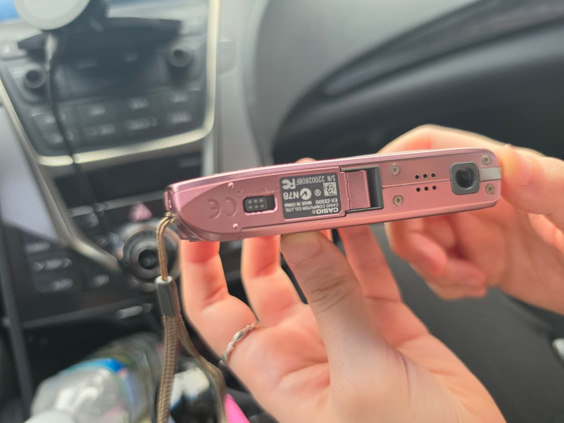 (예약중)카시오 엑슬림 z2300 핑크 상품이미지5