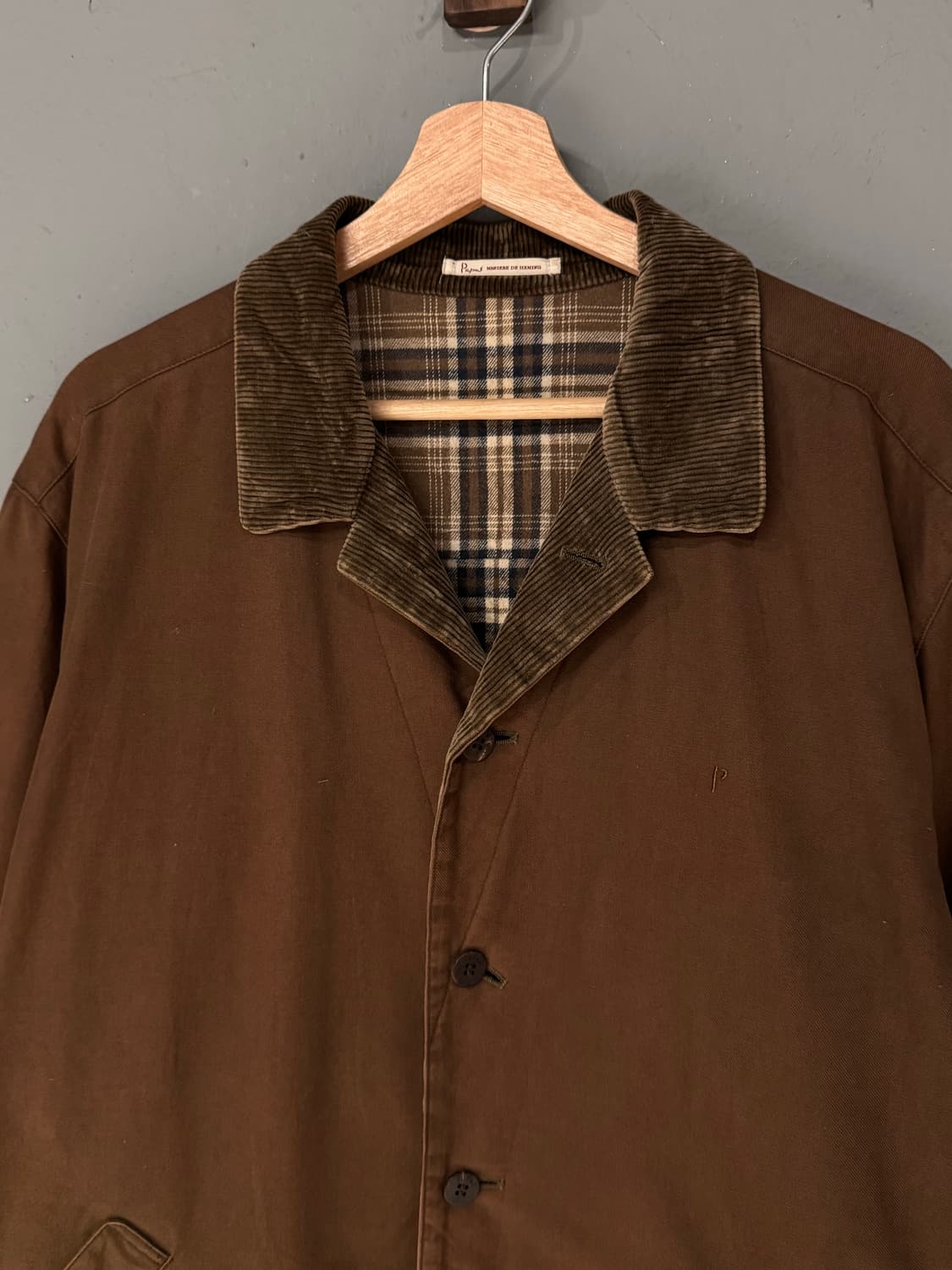 Papas 브라운 코듀로이 워크자켓  상품이미지3