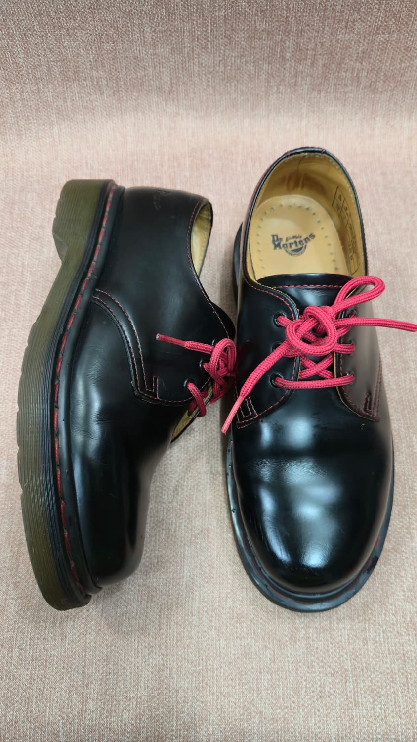 닥터마틴 235mm- 1461 레드 스티치 더비  EU38 상품이미지1