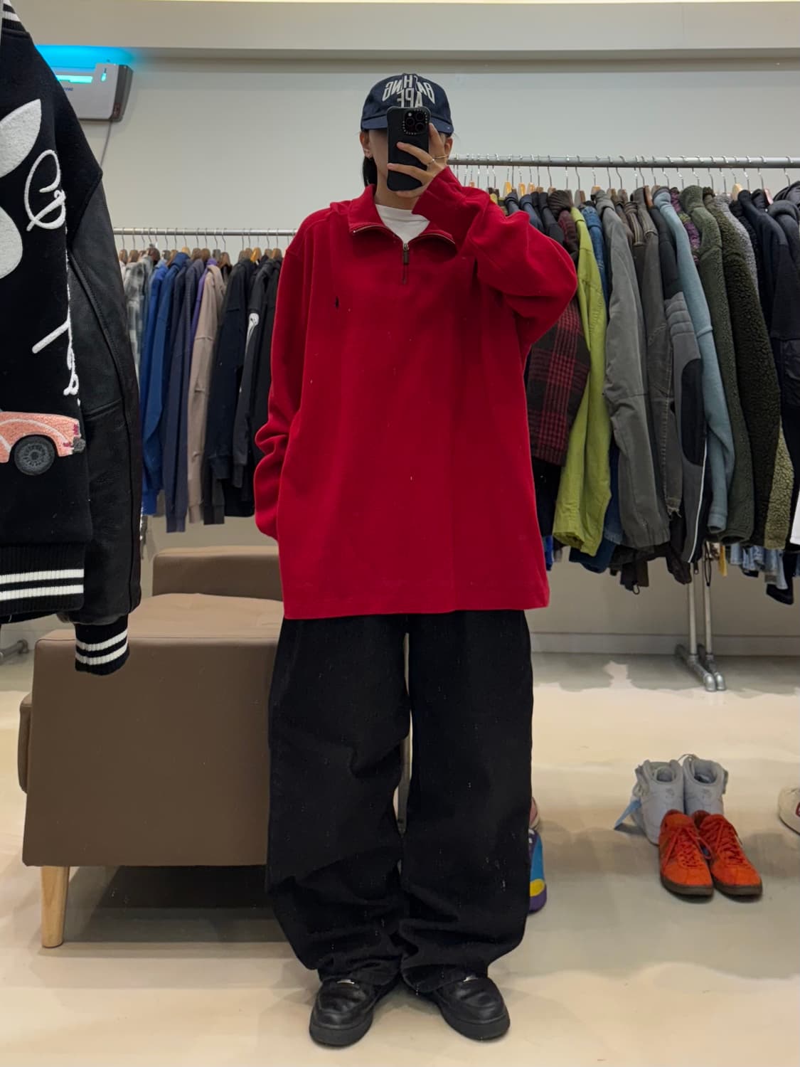 폴로 랄프로렌 하프 집업 상품이미지6