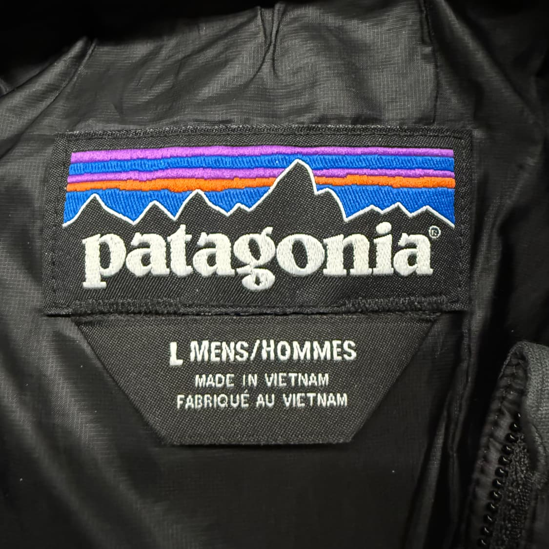 [정품/L] 파타고니아 블랙 경량 패딩 조끼 b10 상품이미지4