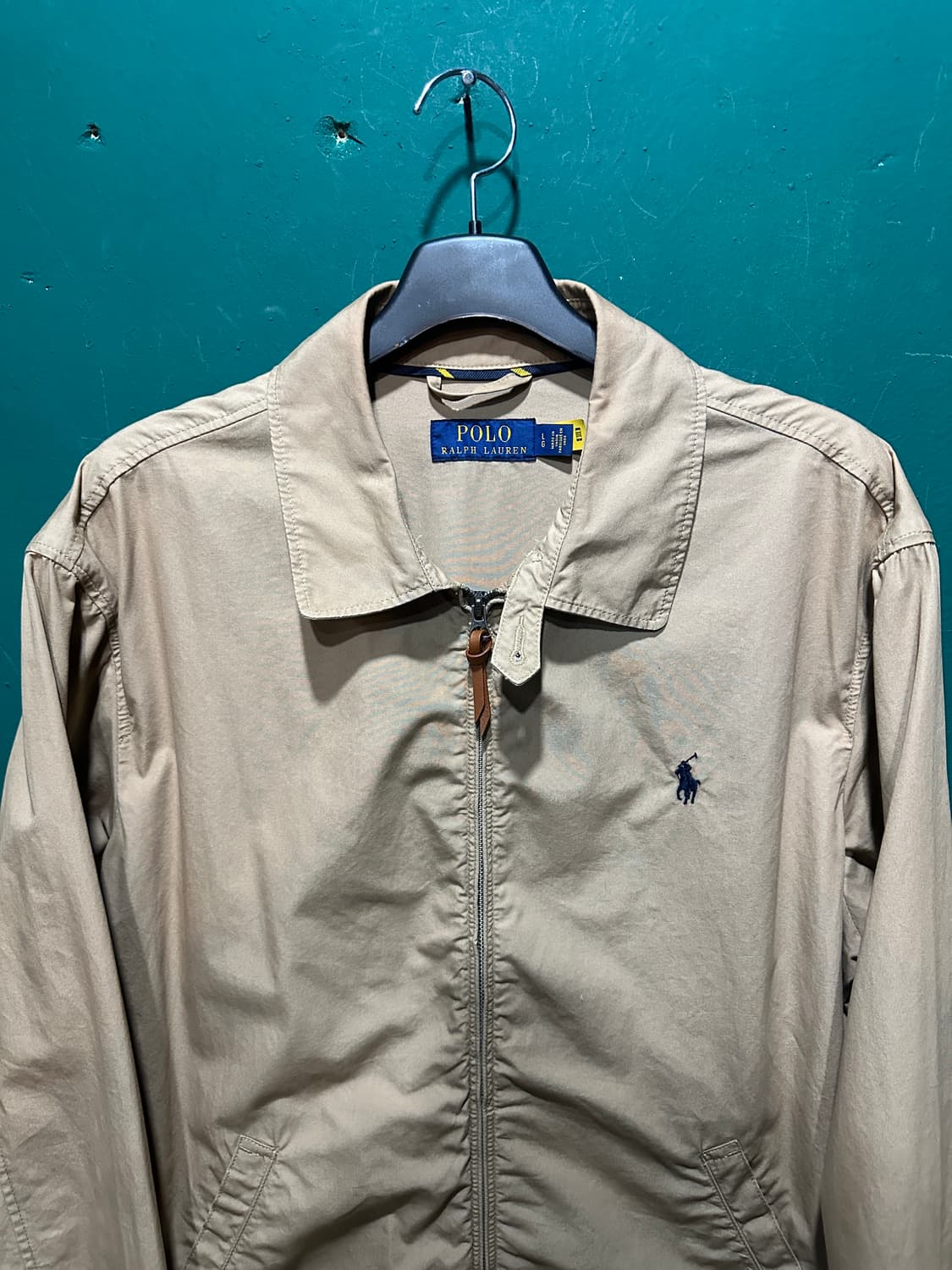 폴로 스윙톱자켓 베이지 L 상품이미지2