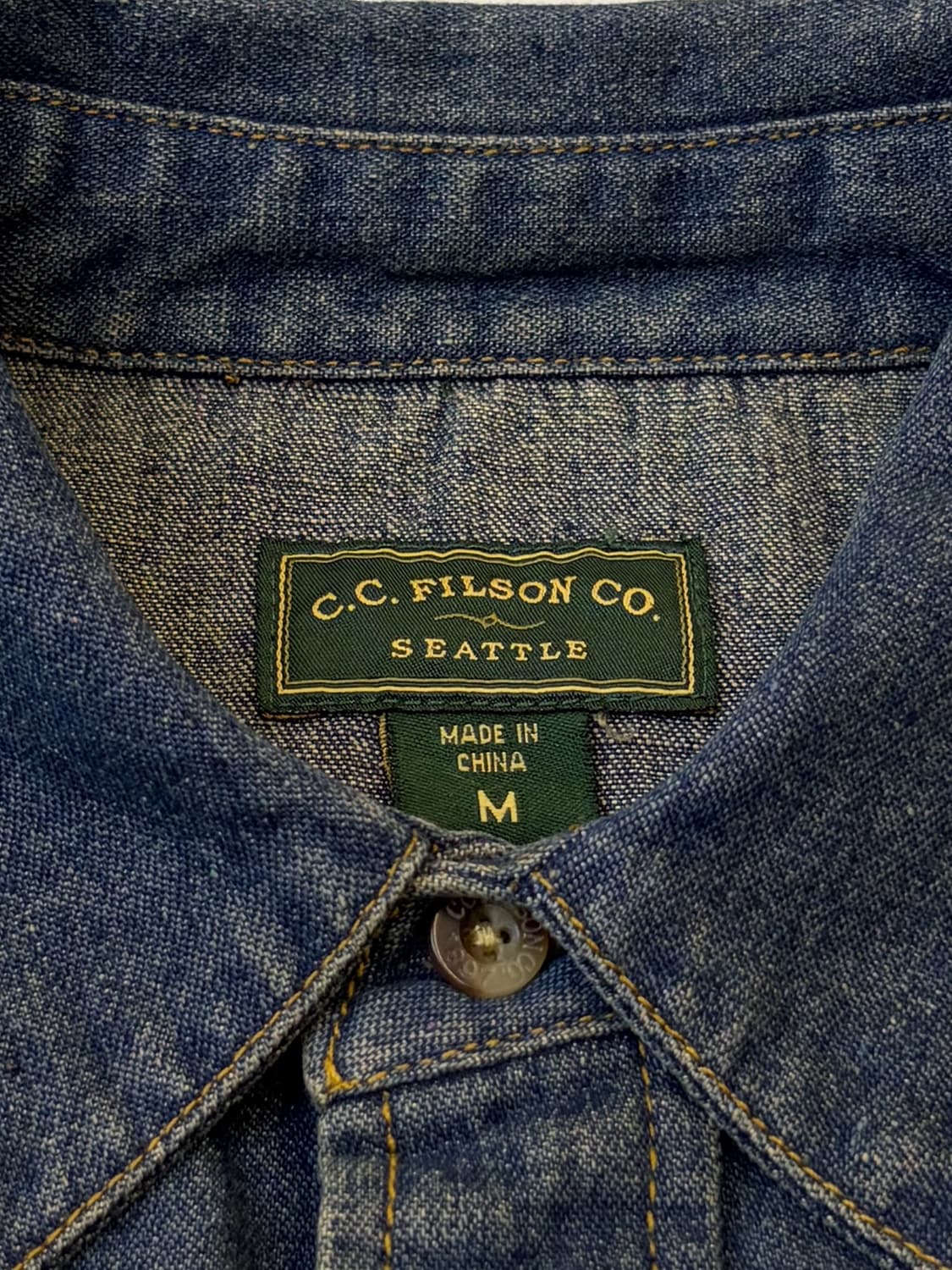 필슨 웨스턴 데님 셔츠 상품이미지4