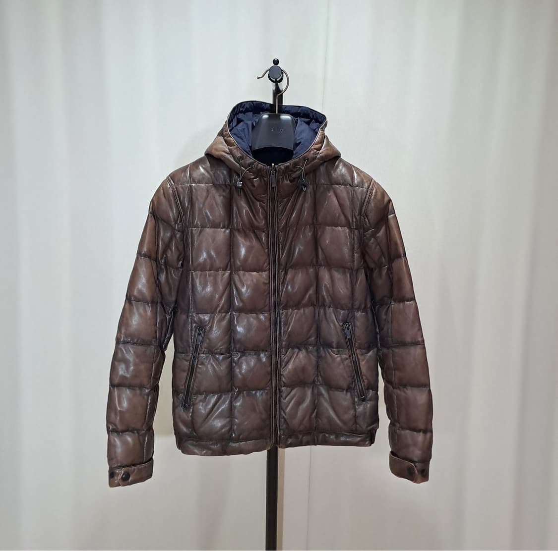 (택포) 마시모두띠 리버서블 양가죽 후드 자켓 95 B678 상품이미지1