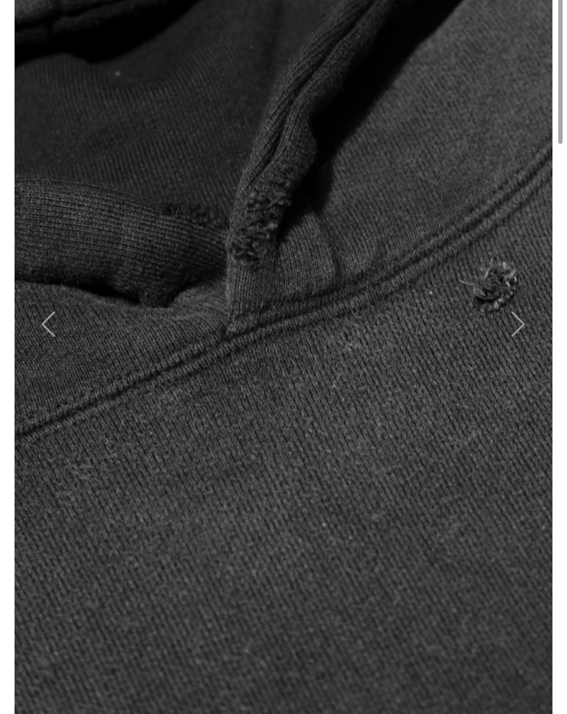 The geeks Blank hoodie - Black L사이즈 상품이미지2