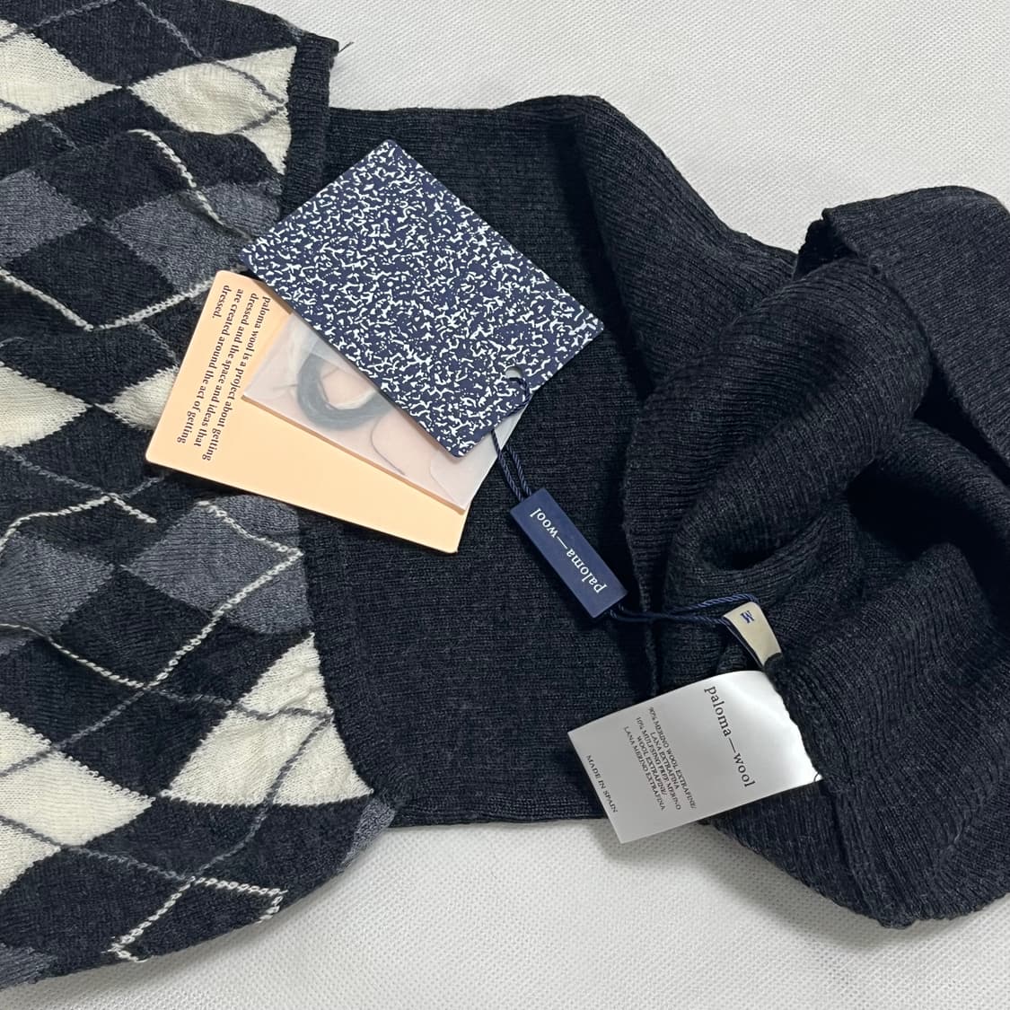 [M]팔로마울 Pau 아가일 탱크 탑 상품이미지2