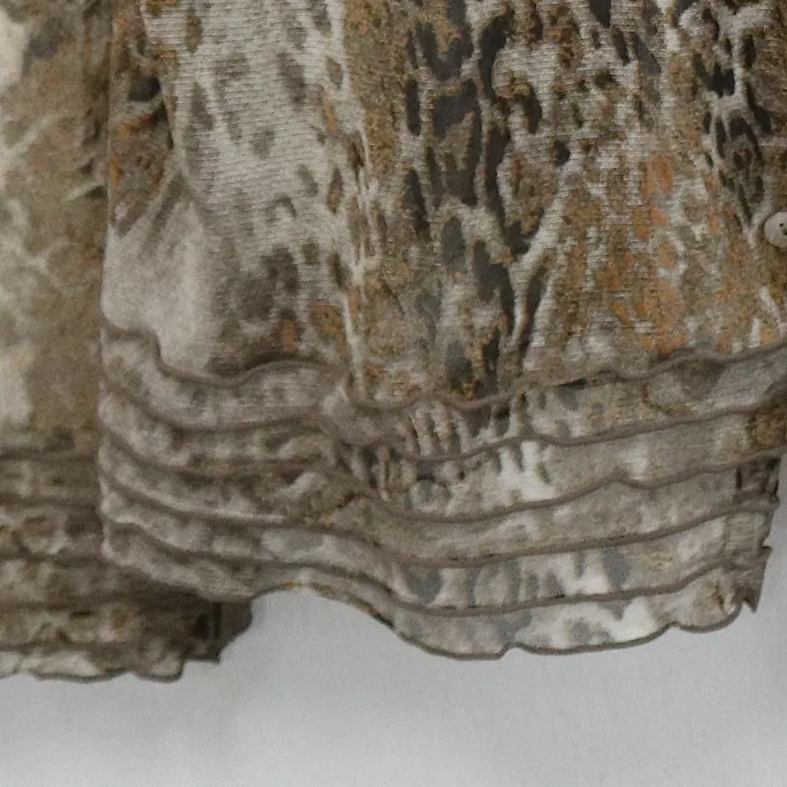 COPAJET 애니멀 패턴 시스루 블라우스 63700 상품이미지4