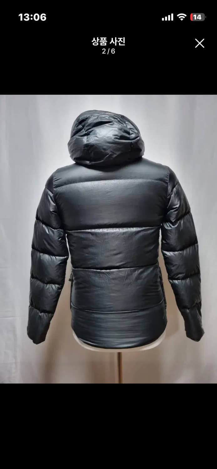 나이키 ACG 블랙 패딩 후드 자켓 상품이미지2