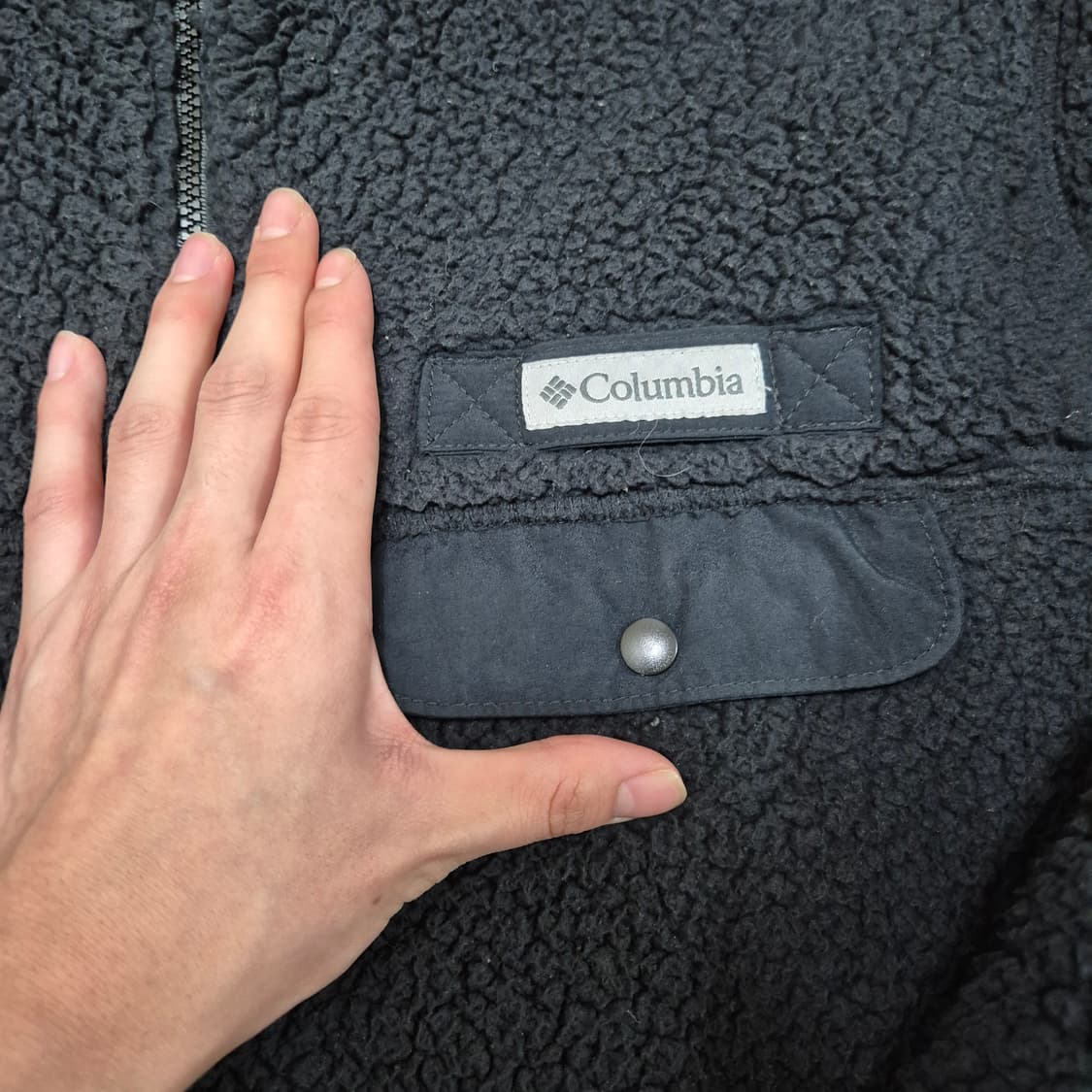 컬럼비아 남성 로고 후리스 자켓 상품이미지4