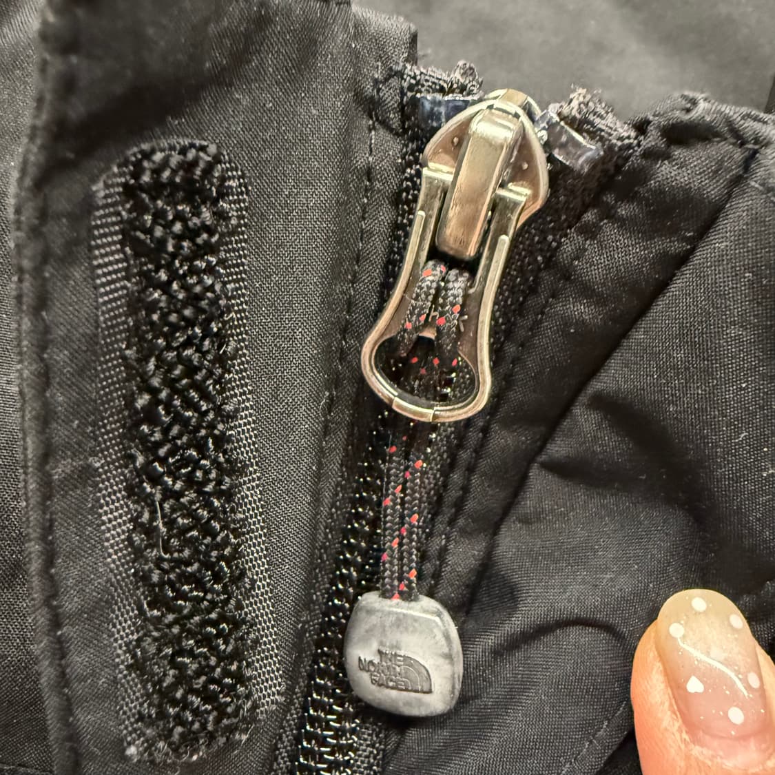 [정품/90] 노스페이스 블랙 고어텍스 후드 바람막이 자켓 b18 상품이미지8