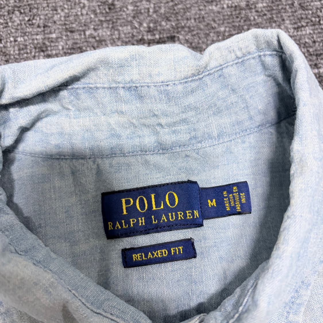 폴로 랄프로렌 성조기 샴브레이 셔츠 상품이미지4