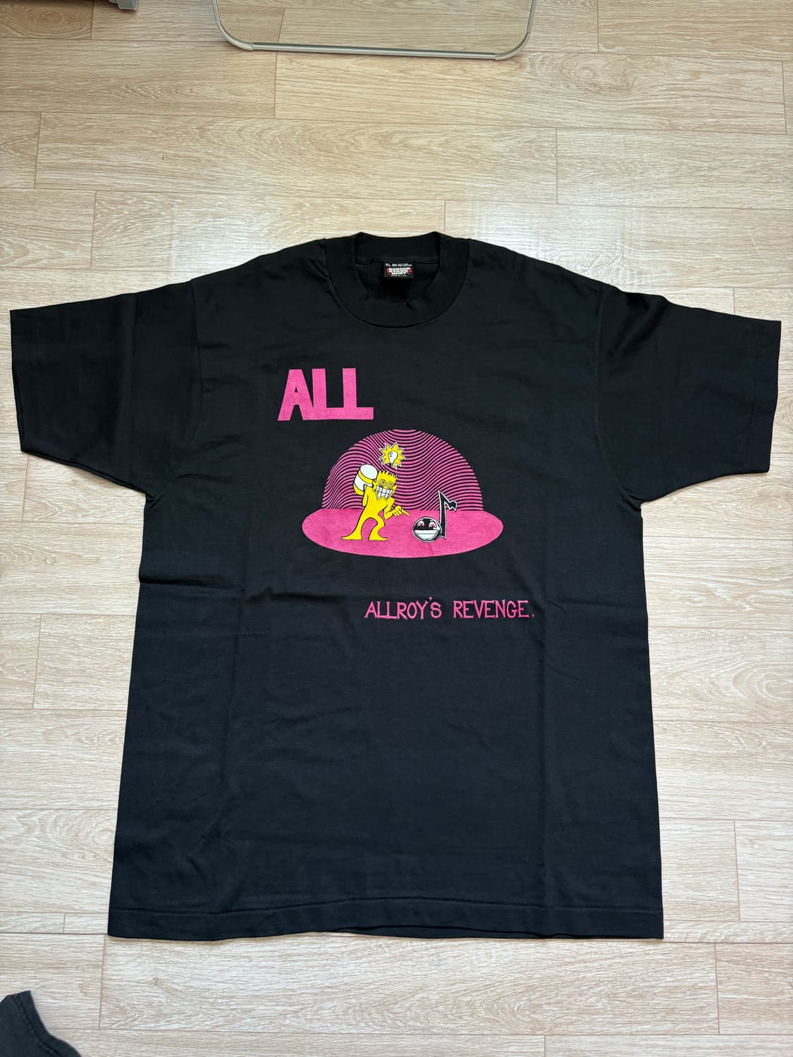 80s ALL 밴드 티셔츠 상품이미지1