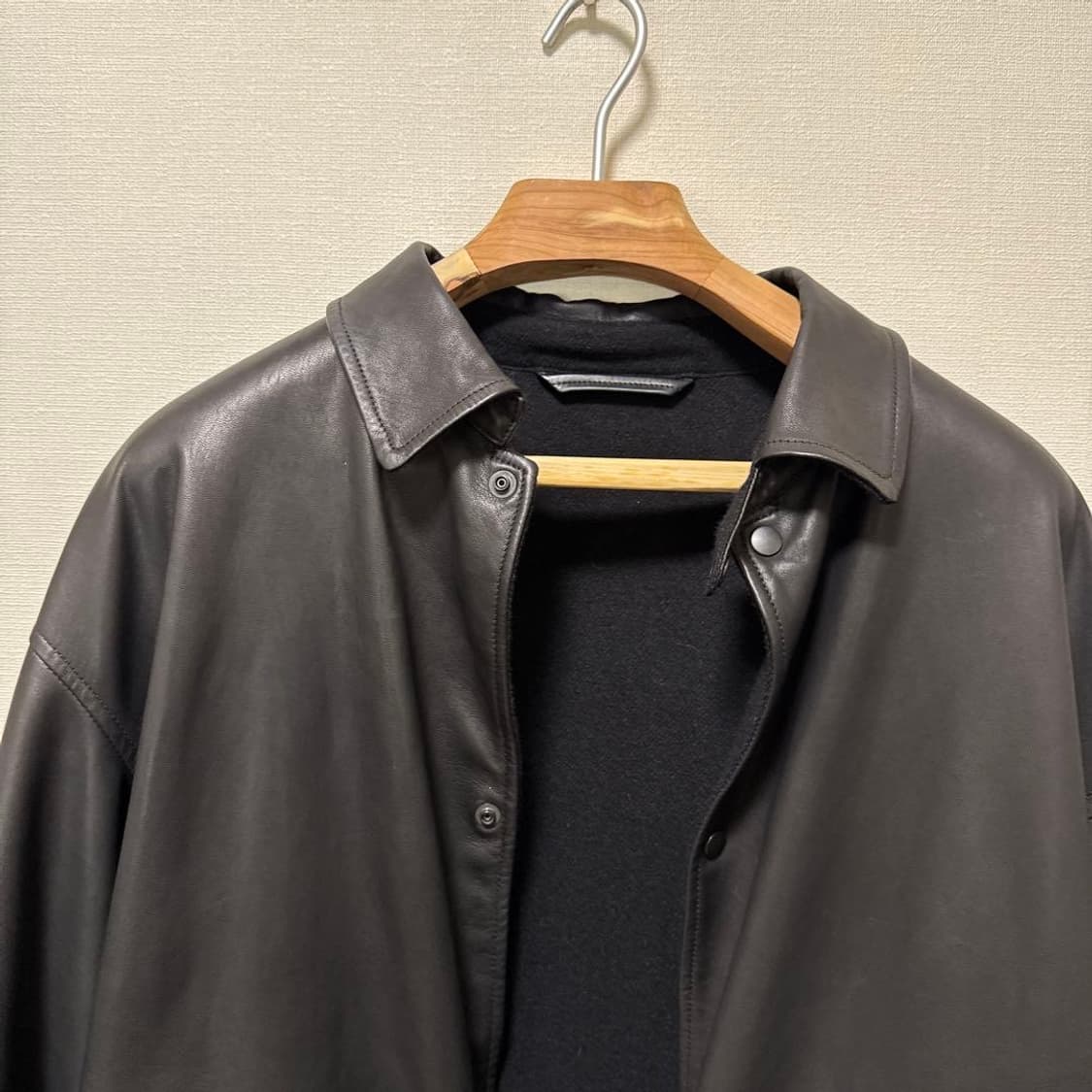 24aw 양가죽 코치자켓 상품이미지4