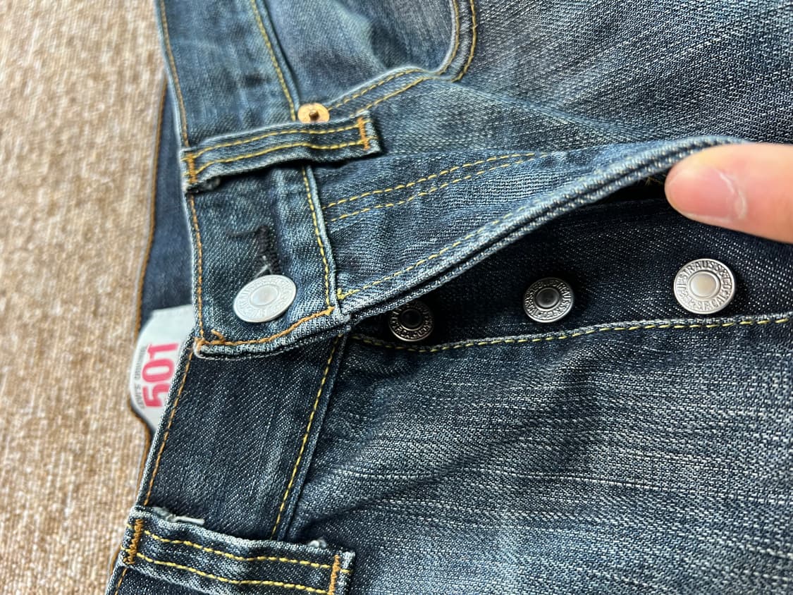 리바이스 501 데님 팬츠 W30 L32 상품이미지4