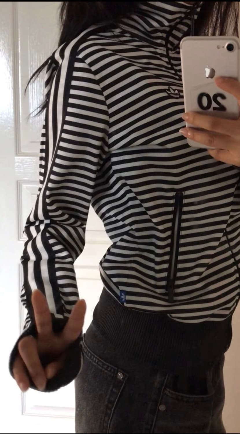 아디다스 스트라이프 져지 트랙탑 집업 어항이코진리stc솜빈티지y2k스포티 상품이미지4