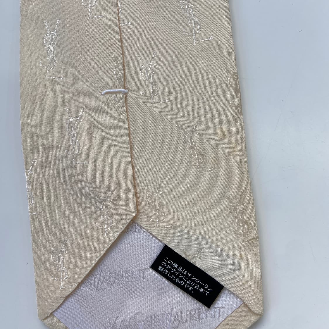 YSL 입생로랑 명품 정품 모노그램 넥타이 상품이미지6