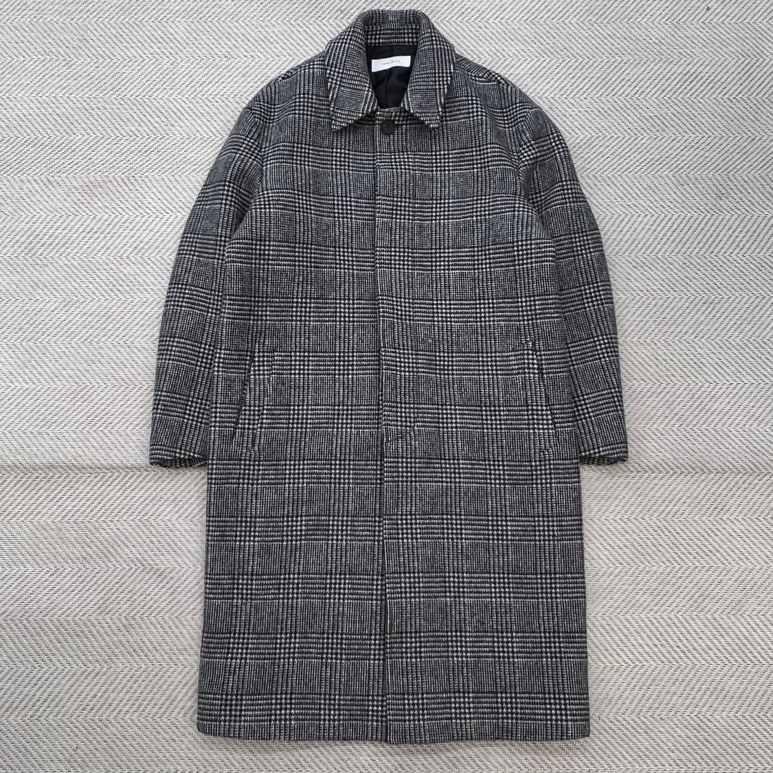 토니웩 울캐시미어 체크코트 r2845 상품이미지1