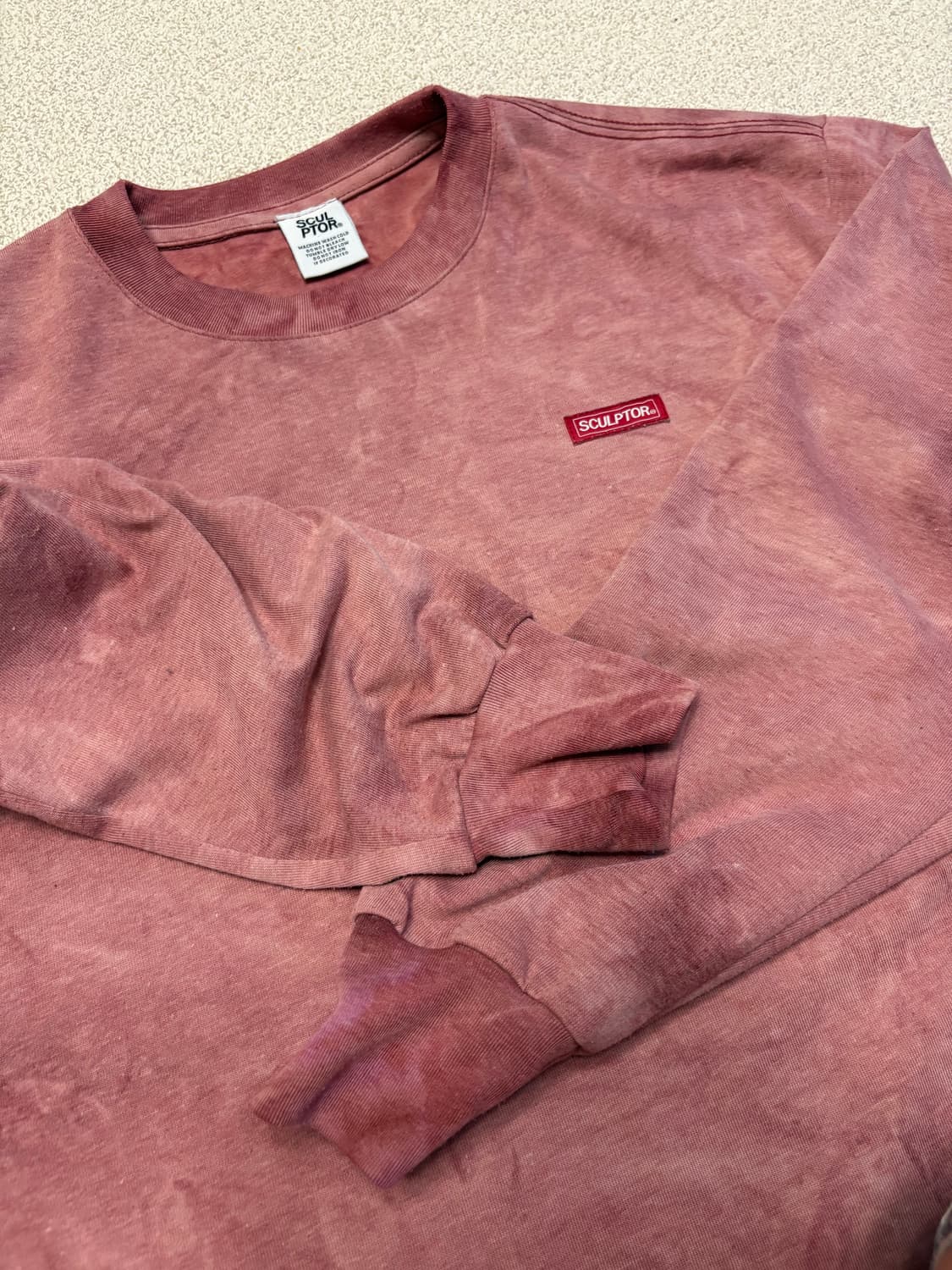 스컬프터 핑크 롱슬리브 상품이미지3
