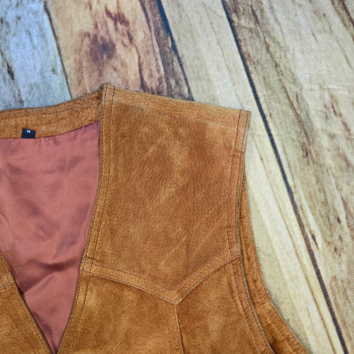 빈티지 스웨이드 웨스턴 베스트 M 상품이미지6