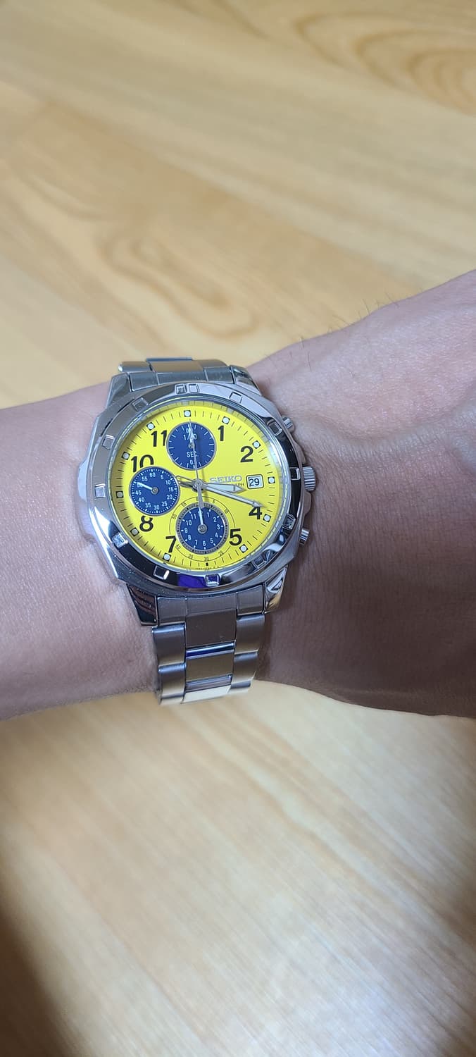 세이코 크로노그래프 쿼츠시계  상품이미지5