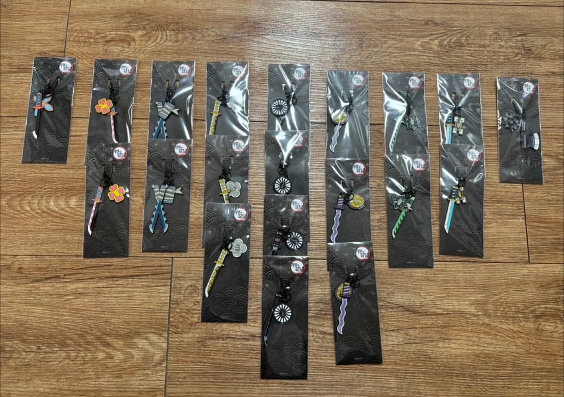 귀멸의칼날 일륜도 키링 상품이미지1