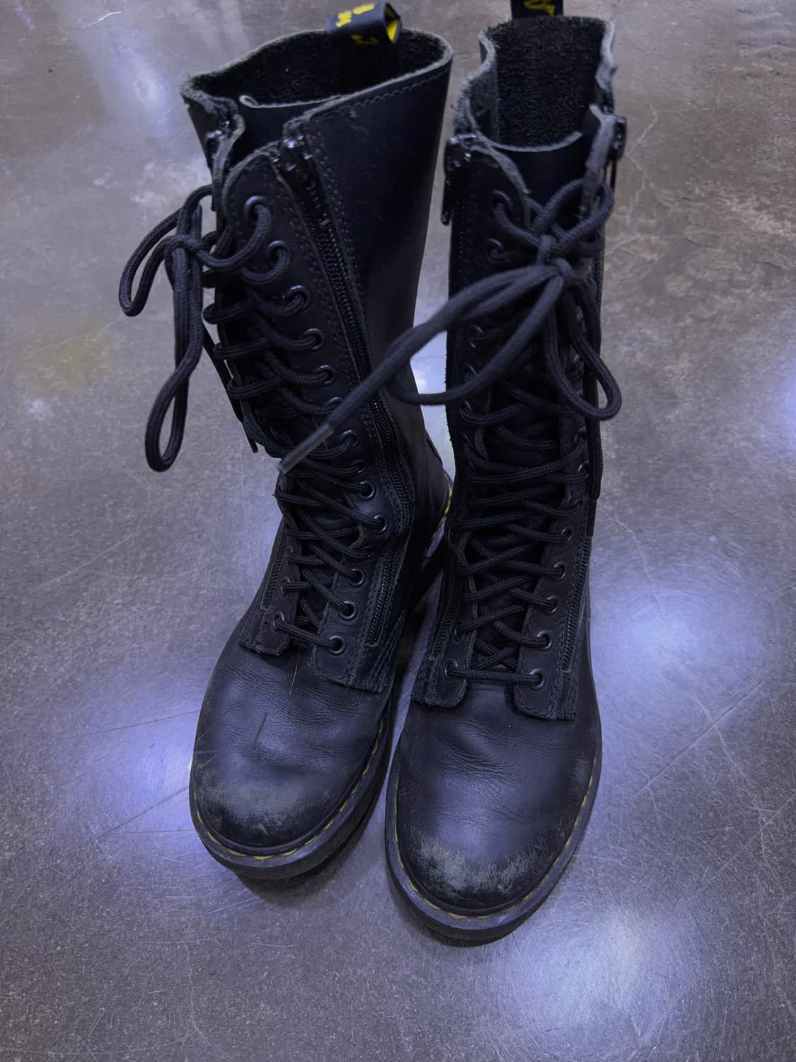 닥터마틴 5733 롱 부츠 14홀 더블 지퍼 워커 230 상품이미지2